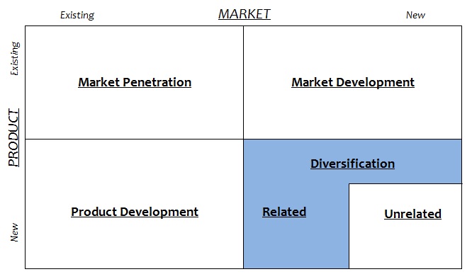 diversification strategy theory